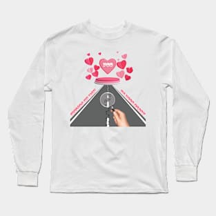 Love Trail to Valentine Long Sleeve T-Shirt